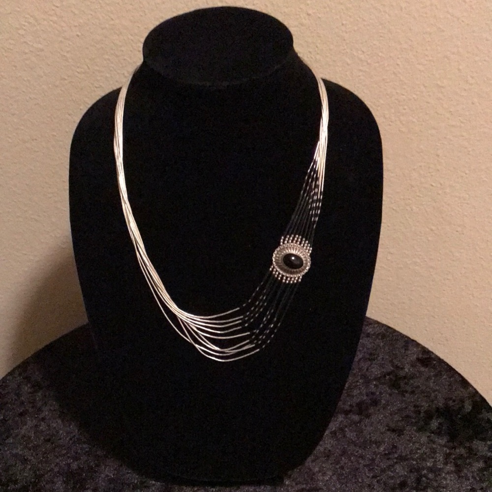 🟡 Vintage Necklace - Liquid Sterling Silver/925